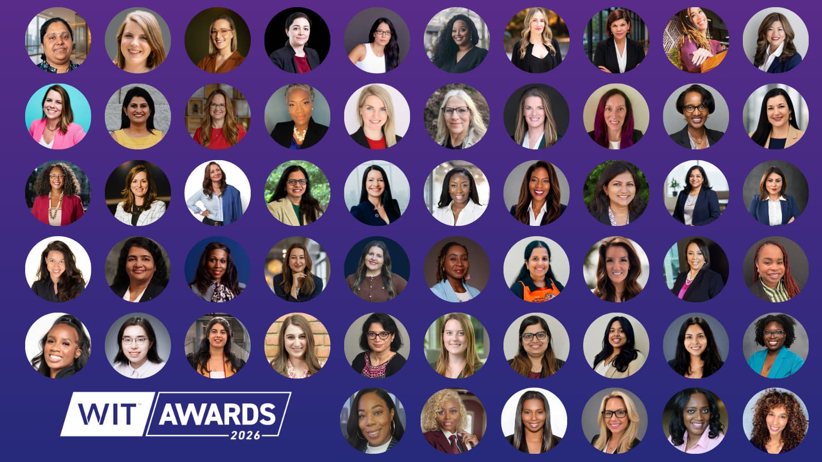 2026 WIT Awards Honoree Class